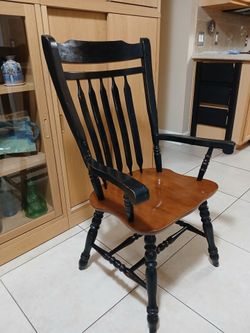 Victorian Farmhouse Lathe Back Arm Chair ~  USA Made