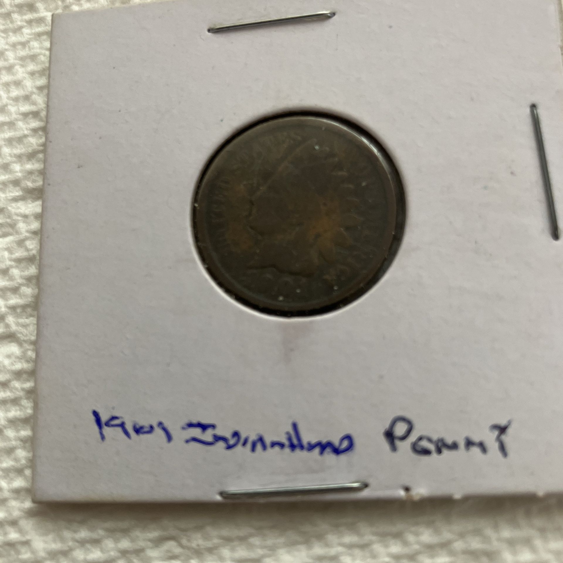 1901 Indian Head Penny