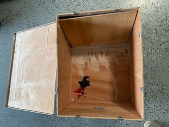 Hard Storage Box with Metal Hardware