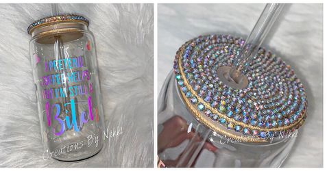 Clear Iced Coffee Cup