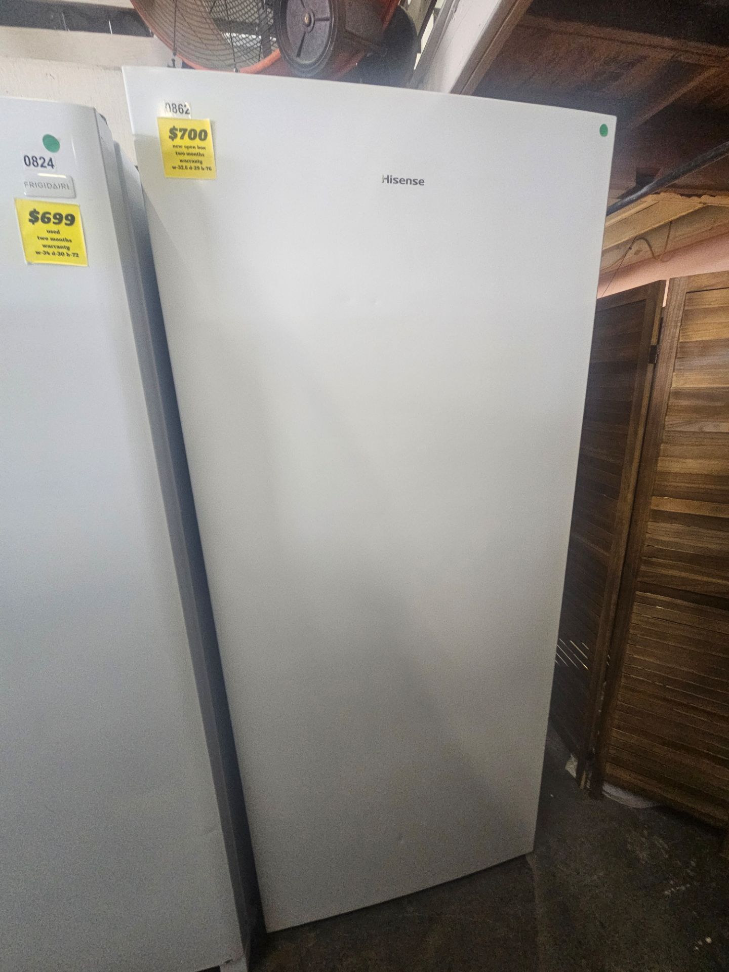 Freezer Hisense
