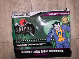Pop Art Batman the Animated Series Animation Cel Series1 Villains of Gotham City
