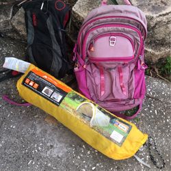 Tent And Back Pack 