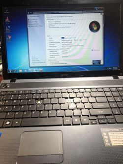 Acer Aspire Laptop Win7 and 15.6” LCD Screen