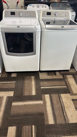 Washer And Dryer Maytag Bravos Xl Gas Set 