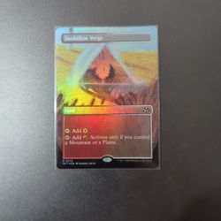 Magic The Gathering Sunbillow Verge Foil