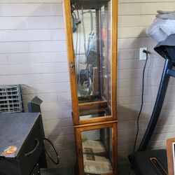Antique Glass Cabinet