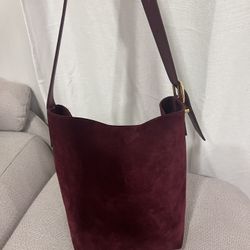 Madewell Burgundy suede Bag