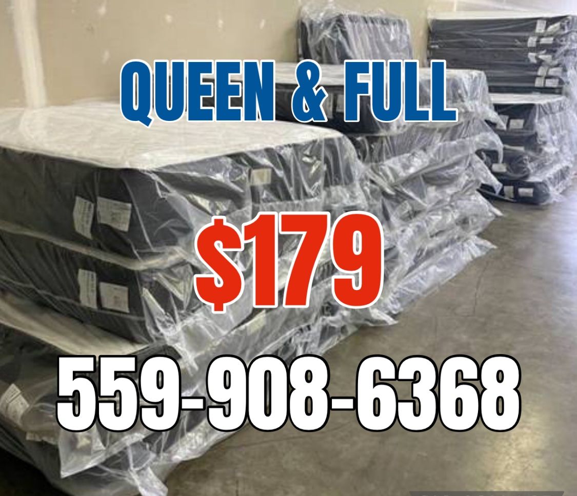 Brand New Mattress With Boxspring $179