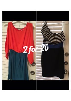 2 dresses for 20