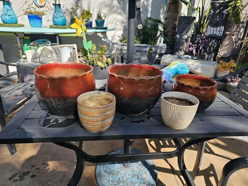 Ceramic Outdoor Pots