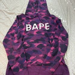 Purple Camo Bale Hoodie