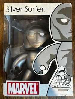 Silver Surfer Mighty Muggs action figure.