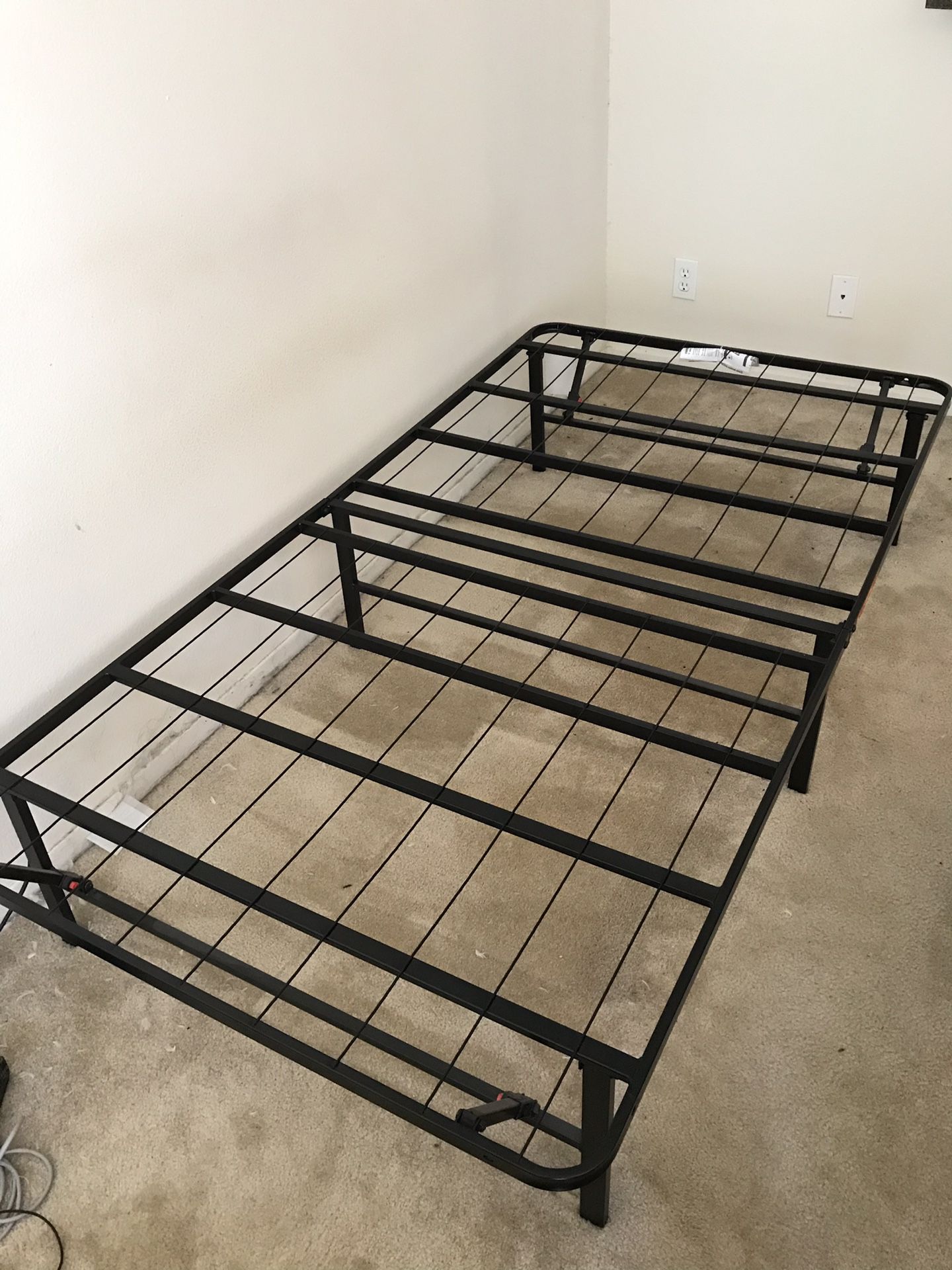 Steep bed frame