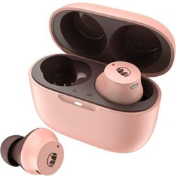 Monster N-Lite 200 AirLinks Earbuds Wireless, Bluetooth Earphones with Wireless Charging, Lightweight in-Ear Headphones Stereo Premium Deep Bass, Buil