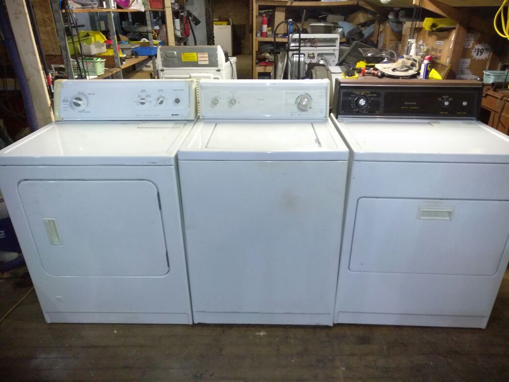 KENMORE WASHER & GAS OR ELECTRIC DRYER Refurbished - $300 (FREE DELIVERY 6 MONTHS WARRANTY)