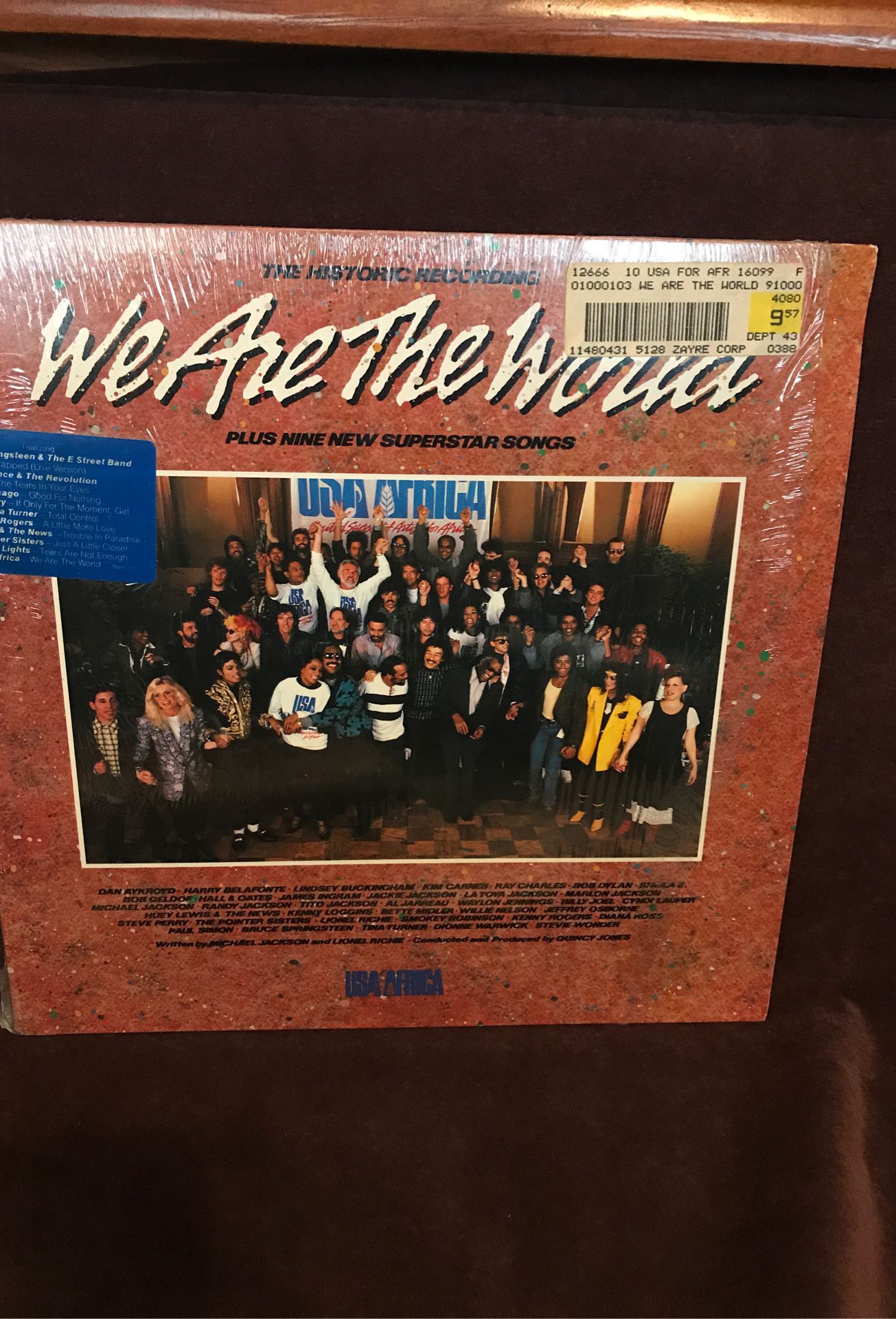 We are the World vinyl