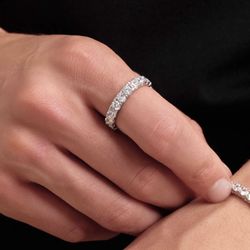 Eternity Band Ring New Sz 9