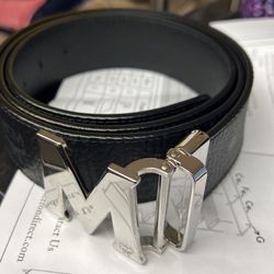 Black MCM Belt