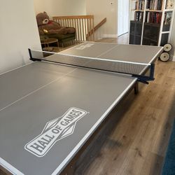 All-Wood Ping-Pong Dining Table 