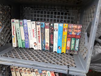 Lot of VHS Tapes Mixed Titles 20 for all 50 VHS