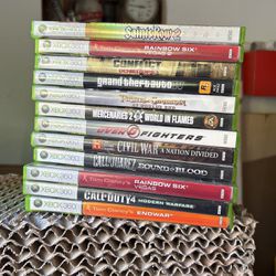 12 Xbox 360 Games 