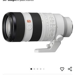 Brand New Sony FE 70-200mm F2.8 GM OSS II Full-Frame Constant-Aperture telephoto Zoom G Master Lens (SEL70200GM2), Black and White