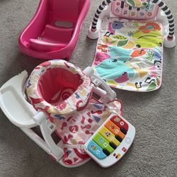 Baby Bath And Toys For Girl