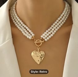 Fashion Jewelry Pearls Necklace 