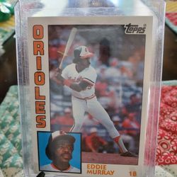 Eddie Murray 1984 Topps Baseball Card
