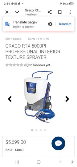Texture sprayer professional interior