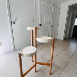 3-Tier Wooden Plant Stand / Small Side Table