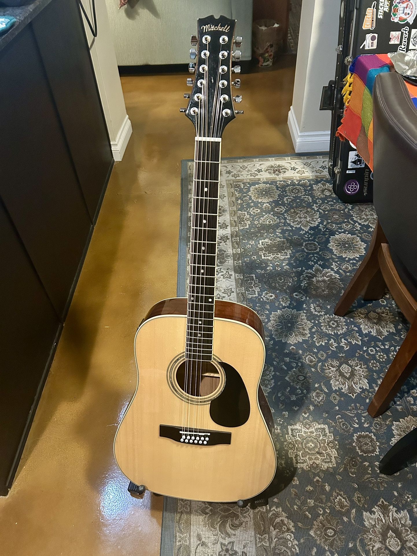 Mitchell D120S12E 12-String Guitar