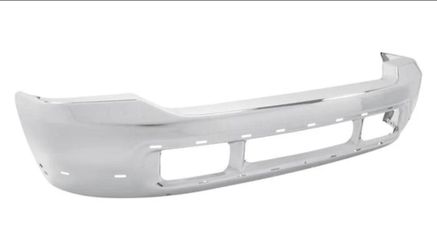 💝 Chrome Ford F250/F350/F450/F550 Front Bumper With Lower Valance Holes - FO1002375