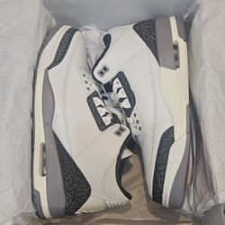 New Jordan 3 Retro Cement Gray