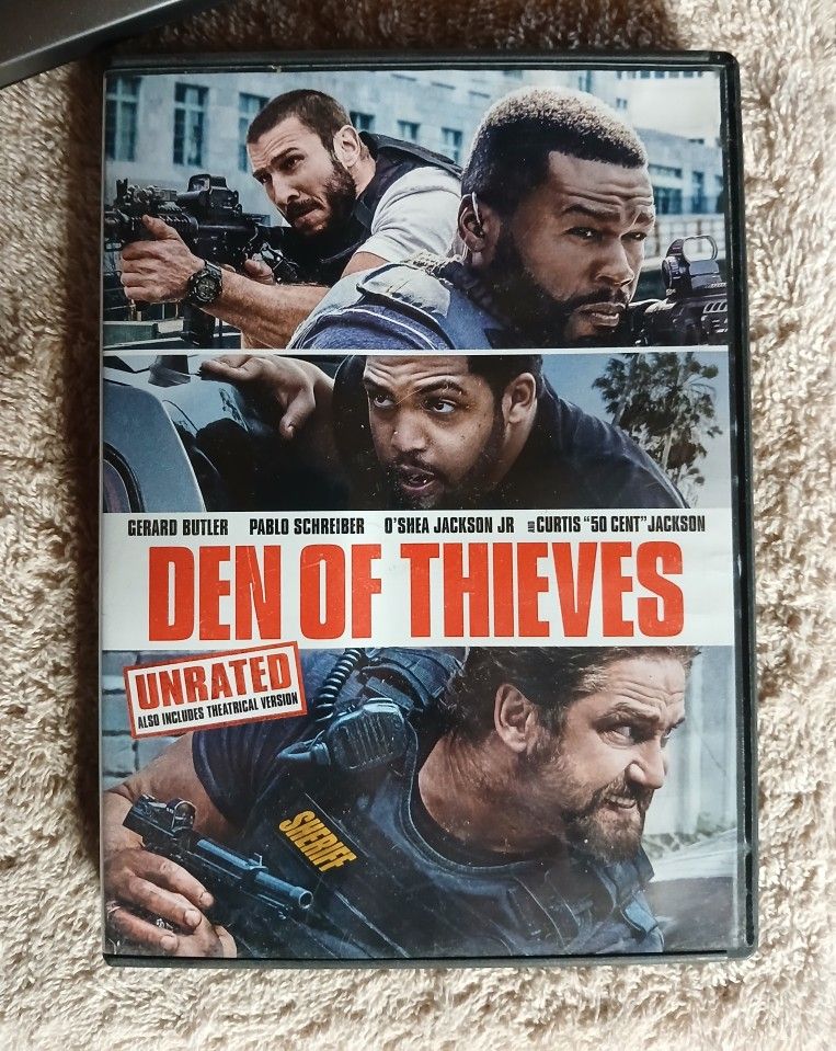 Den Of Thieves Movie DVD