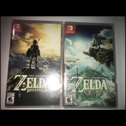 Zelda Breath Of The Wild & Zelda Tears Of The Kingdom 