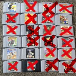 Nintendo 64 N64 games