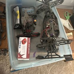 4 rc cars 3 of them are 1/10 and the other is a 1/16