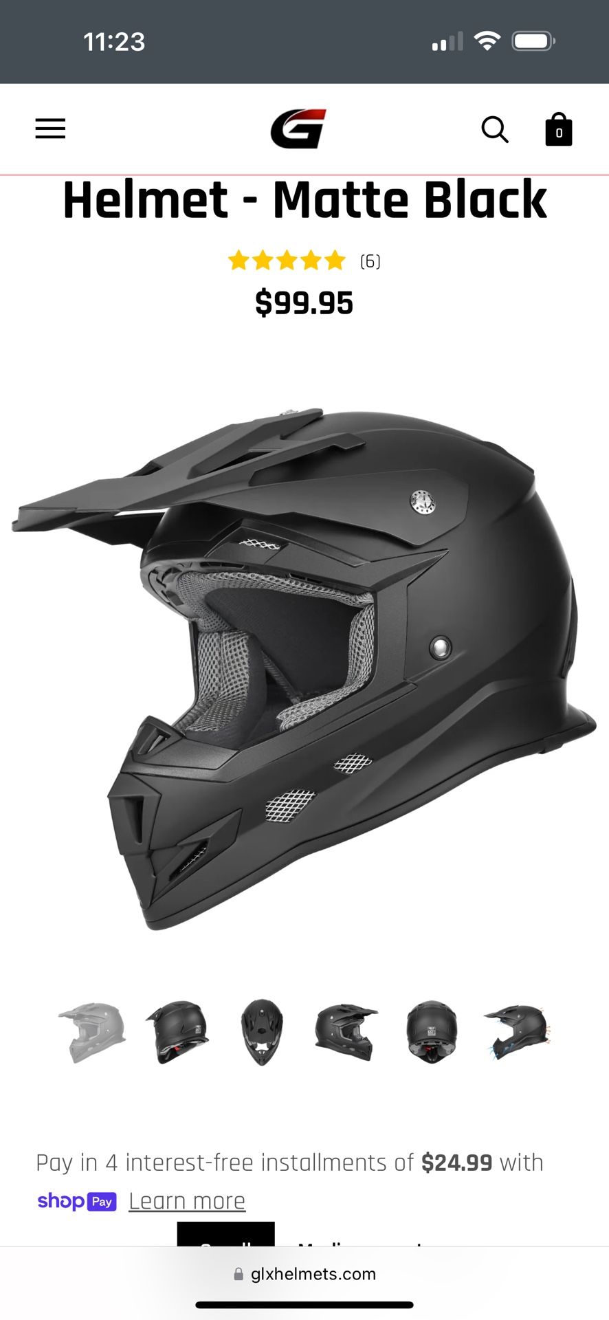 Dirtbike Helmet