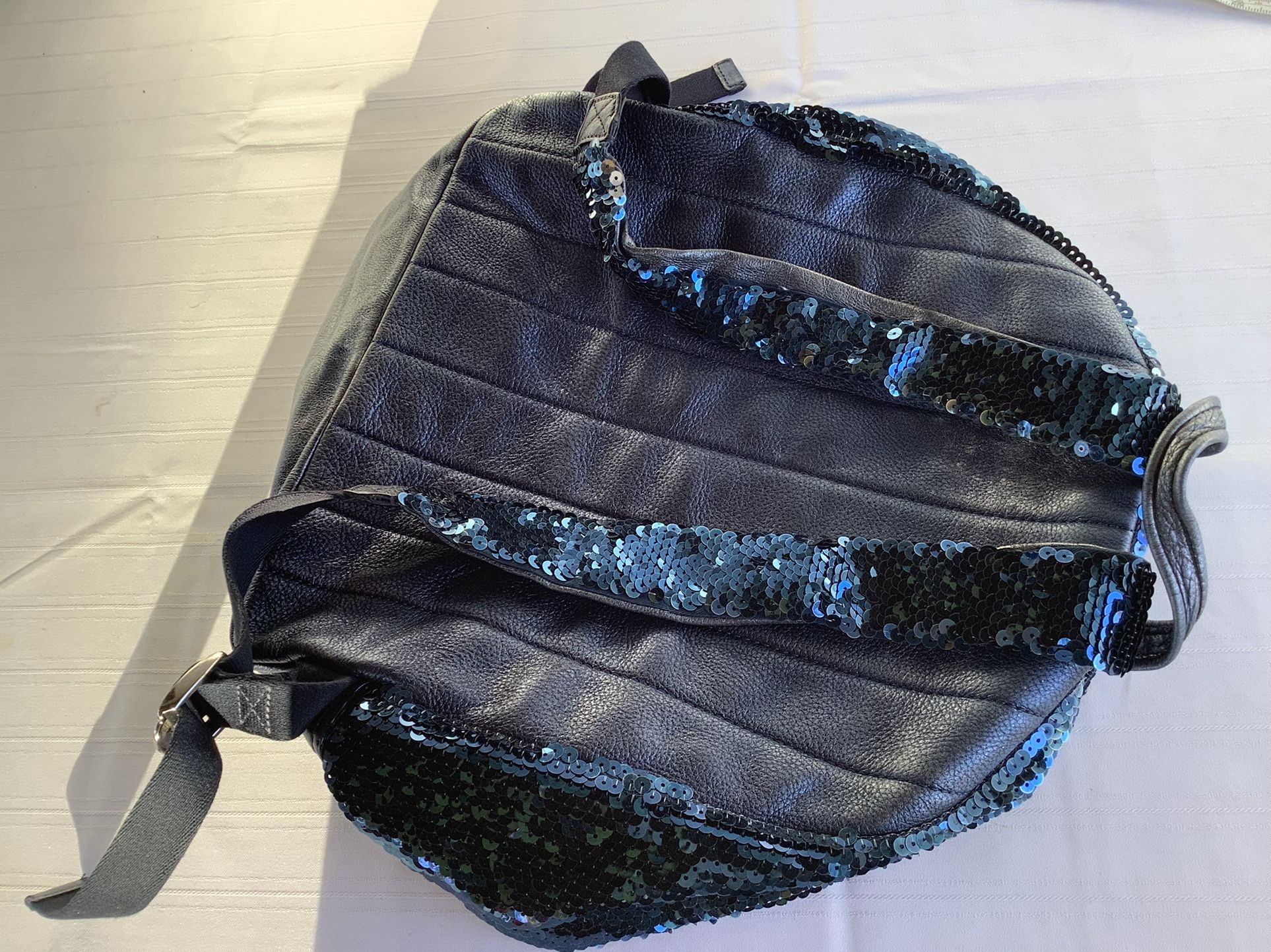 Coach Poppy Sequin Backpack