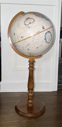 Vintage Replogle 16” Diameter World Classic Series Stand Up Globe