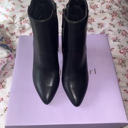 Madden Girl Black Ankle Boots