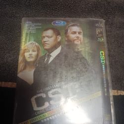 Blue Ray Disc Set To The 1st Season Tv Series CSI CRIME SCENE INVESTIGATION FOR SALE.