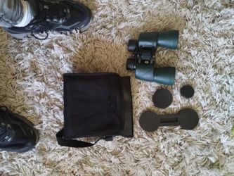 Gordon 10x50 Binoculars With Covers, Case