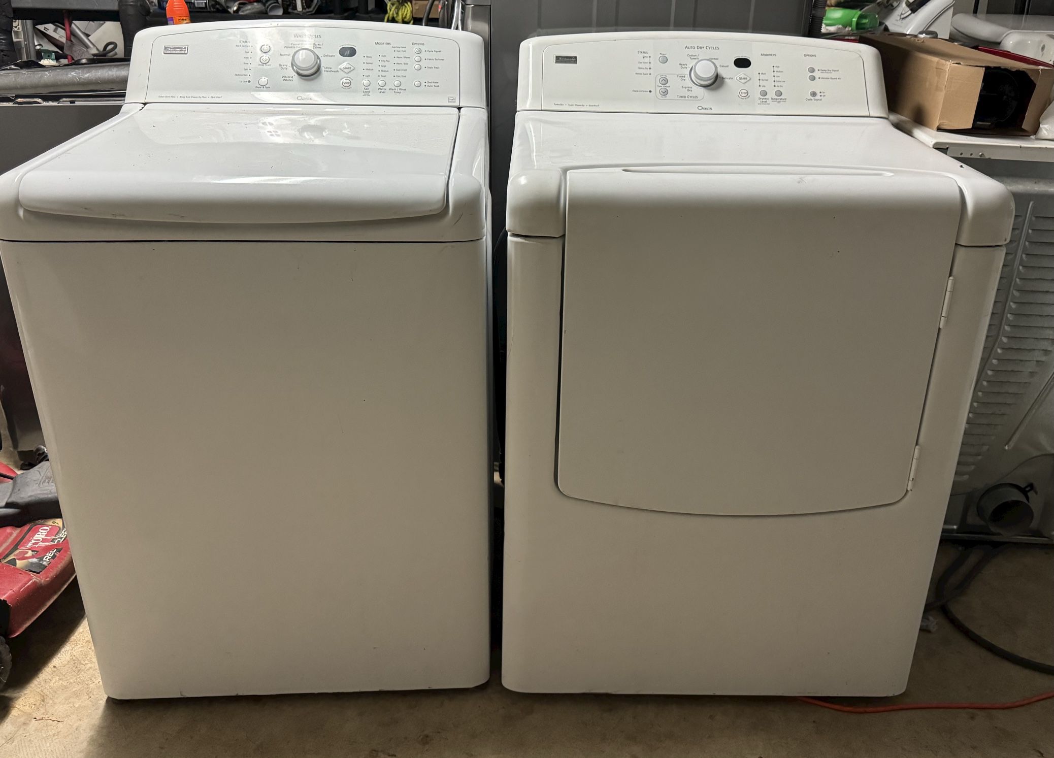 KENMORE ELITE AGI WASHER & ELECTRIC XL DRYER SET ✅✅ FREE DELIVERY 🚚 