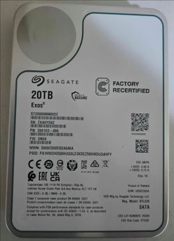 Seagate Exos X20 20TB 3.5" ST2000ONM002C