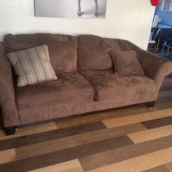 Brown Comfy Couch 
