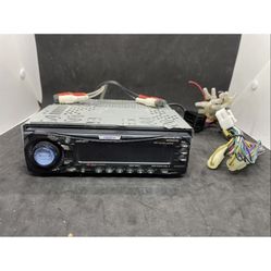 Vintage Clarion ARX6570z ProAudio Cassette Car Radio, Detachable Face