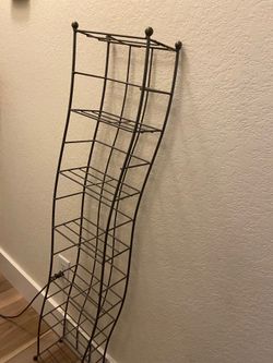 7 metal curved rack shelf (heavy)
